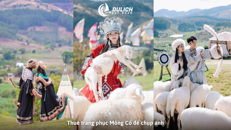 Thuê trang phục Mông Cổ để chụp ảnh
