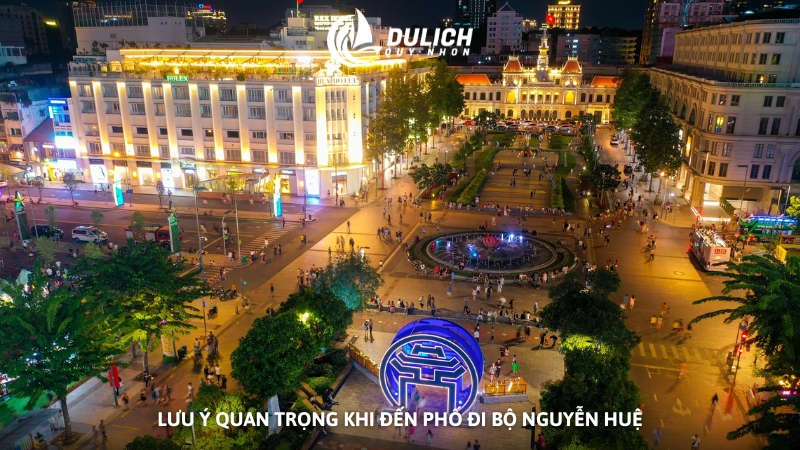 Lưu ý quan trọng khi đến phố đi bộ Nguyễn Huệ
