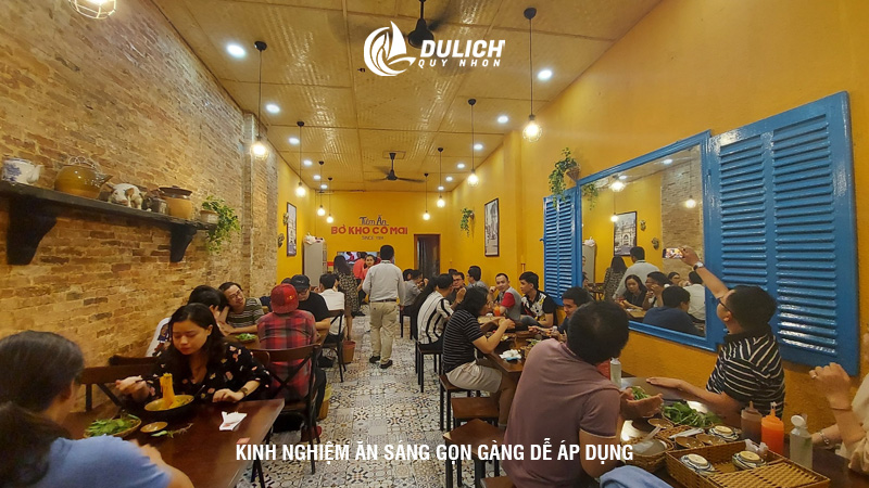 Kinh nghiệm ăn sáng gọn gàng dễ áp dụng
