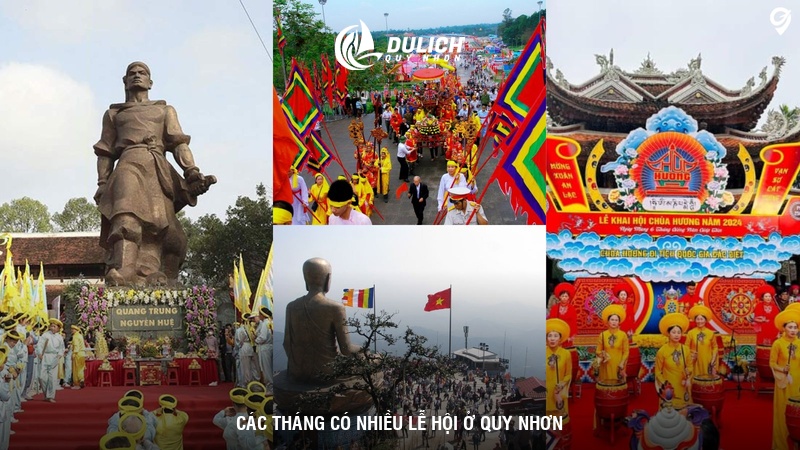 Các tháng có nhiều lễ hội ở Quy Nhơn 