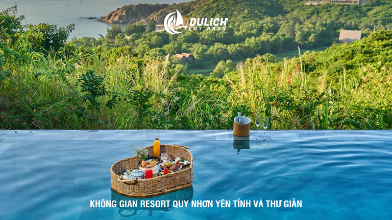 Không gian resort Quy Nhơn yên tĩnh và thư giãn