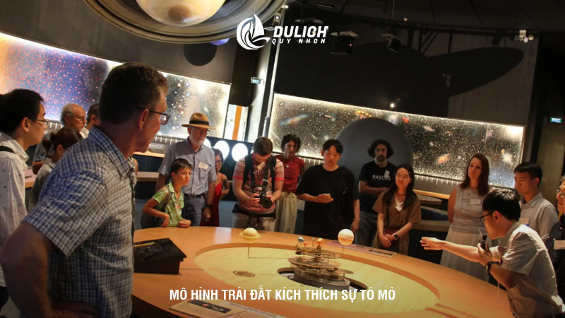 Mô hình Trái Đất kích thích sự tò mò