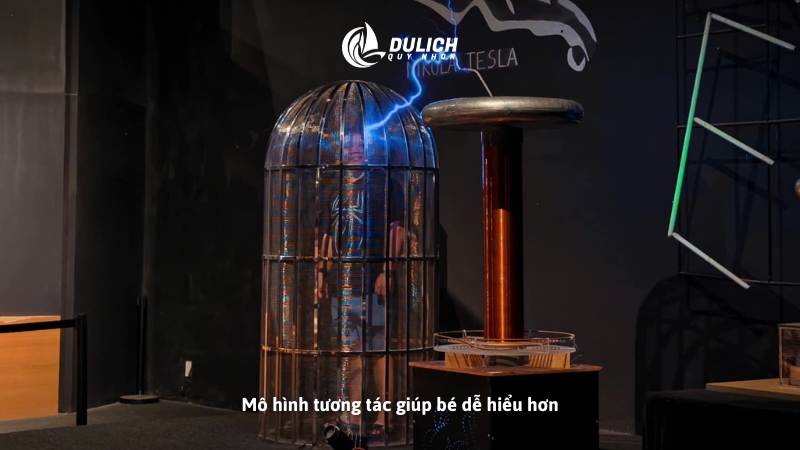Mô hình tương tác giúp bé dễ hiểu hơn