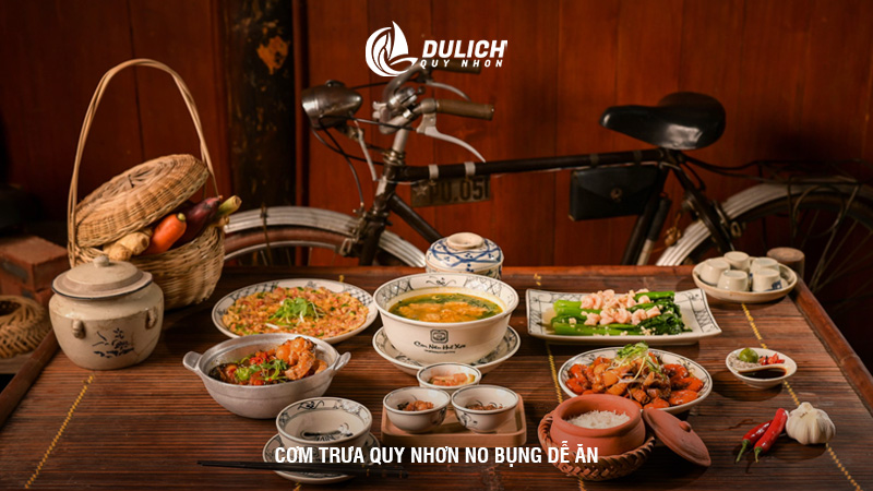 Cơm trưa Quy Nhơn no bụng dễ ăn