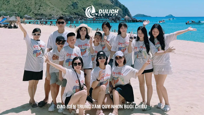 Dạo biển trung tâm Quy Nhơn buổi chiều