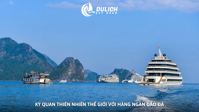Kỳ quan thiên nhiên thế giới với hàng ngàn đảo đá