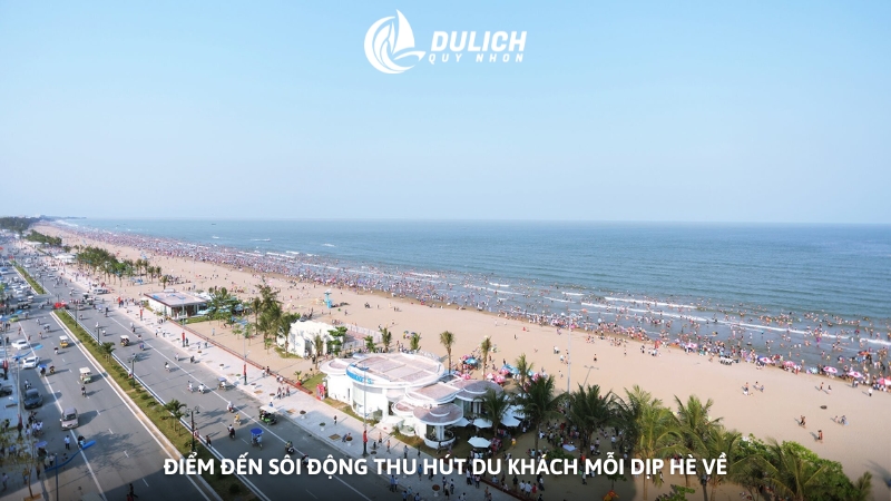 Điểm đến sôi động thu hút du khách mỗi dịp hè về