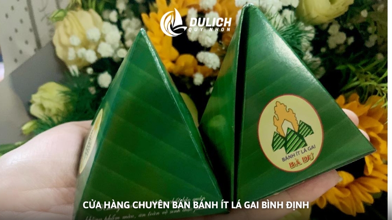 Cửa hàng chuyên bán bánh ít lá gai Bình Định