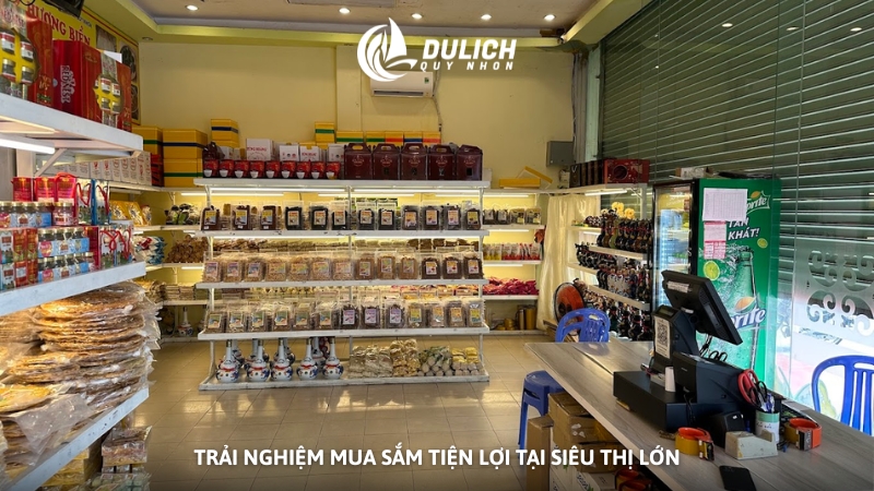 Trải nghiệm mua sắm tiện lợi tại siêu thị lớn