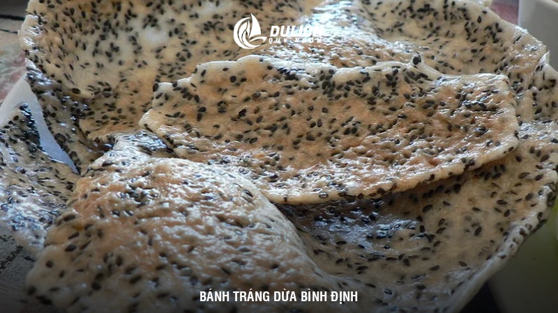 Bánh tráng dừa Bình Định
