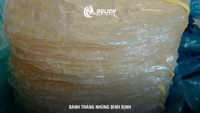 Bánh tráng nhúng Bình Định