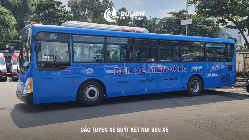 Các tuyến xe buýt kết nối bến xe