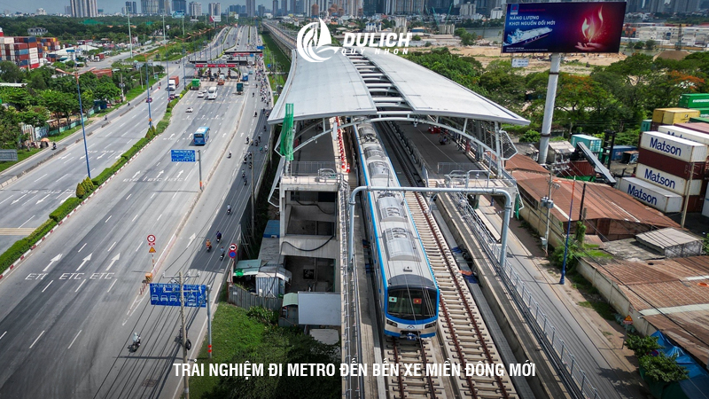 Trải nghiệm đi metro đến bến xe Miền Đông mới