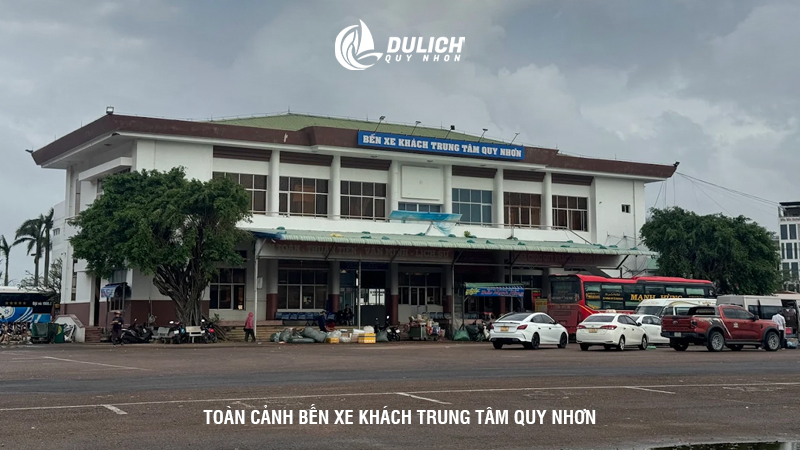 Toàn cảnh bến xe khách trung tâm Quy Nhơn