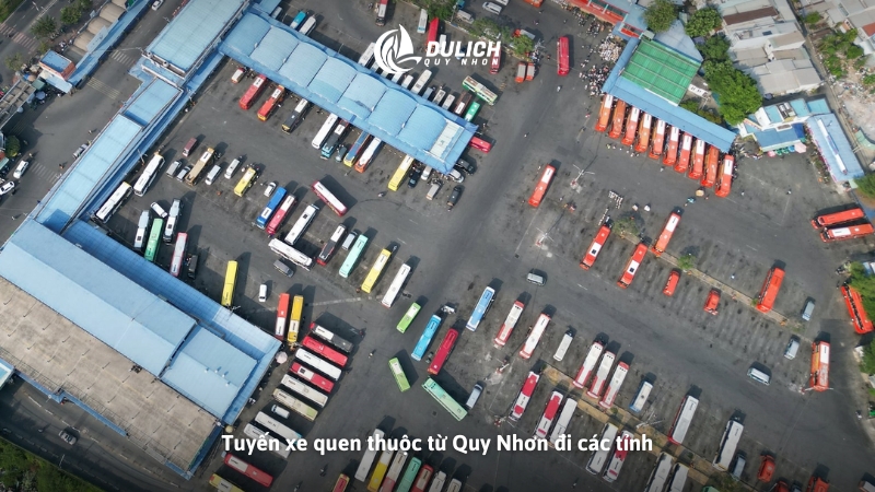 Tuyến xe quen thuộc từ Quy Nhơn đi các tỉnh