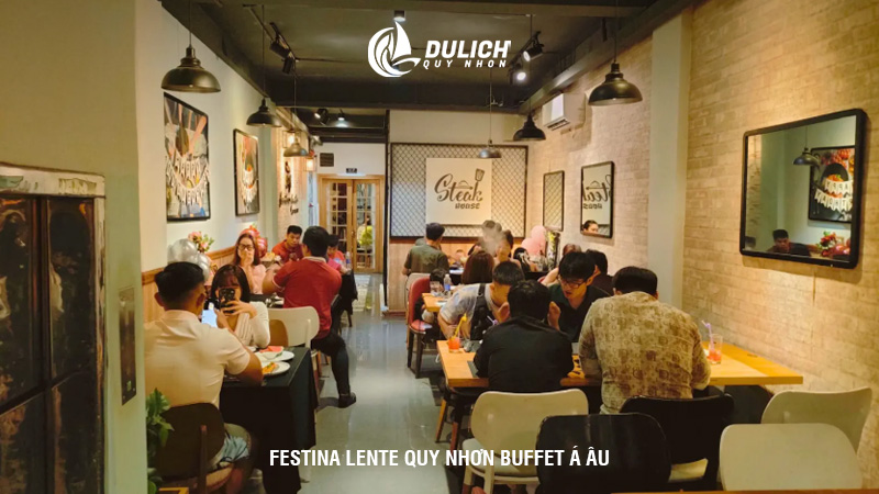 Festina Lente Quy Nhơn buffet Á Âu