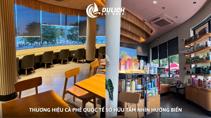Thương hiệu cà phê quốc tế sở hữu tầm nhìn hướng biển