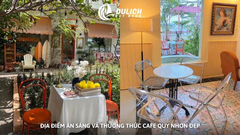 Địa điểm ăn sáng và thưởng thức cafe Quy Nhơn đẹp