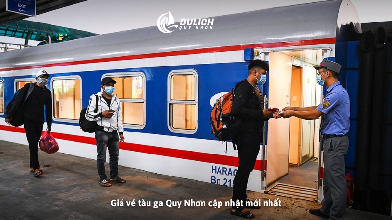 Giá vé tàu ga Quy Nhơn cập nhật mới nhất