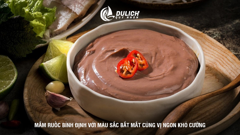 Mắm ruốc Bình Định với màu sắc bắt mắt cùng vị ngon khó cưỡng (ảnh cũ)