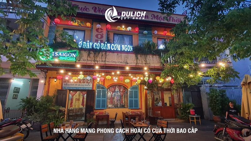 Nhà hàng mang phong cách hoài cổ của thời bao cấp