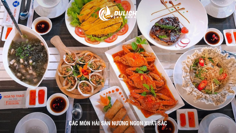 Các món hải sản nướng ngon xuất sắc