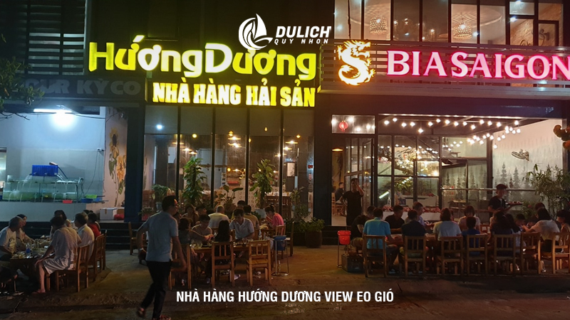 Nhà hàng Hướng Dương view Eo Gió