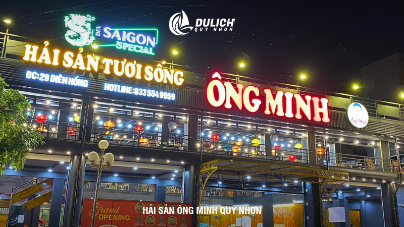 Hải sản ông Minh Quy Nhơn