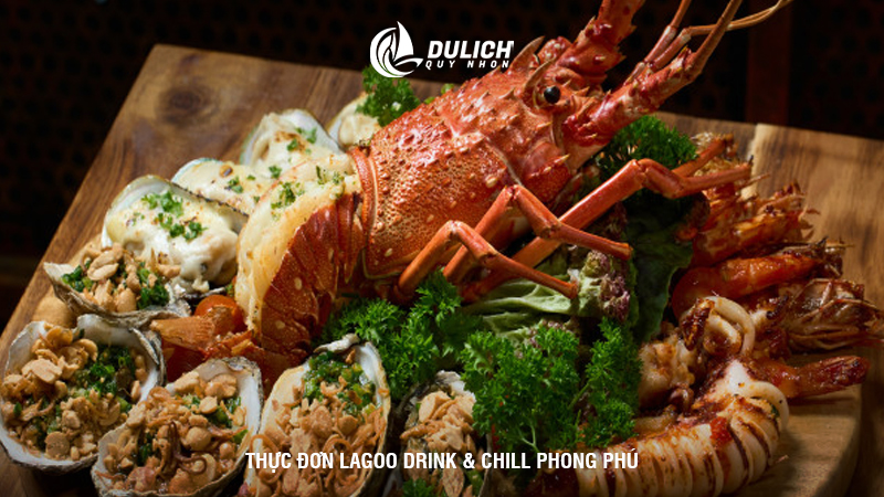 Thực đơn Lagoo Drink & Chill phong phú