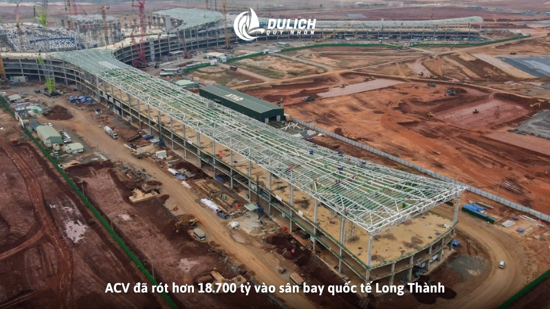 ACV đã rót hơn 18.700 tỷ vào sân bay quốc tế Long Thành