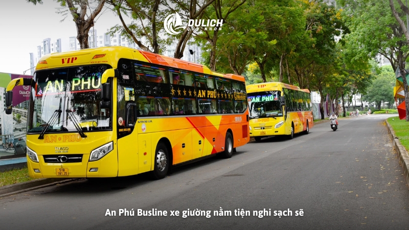 An Phú Busline xe giường nằm tiện nghi sạch sẽ