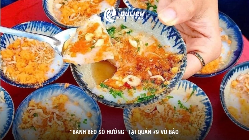 “Bánh bèo số hưởng” tại quán 79 Vũ Bảo