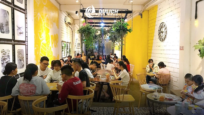 POP Tea & Coffee thu hút ánh nhìn với thiết kế trẻ trung, hiện đại