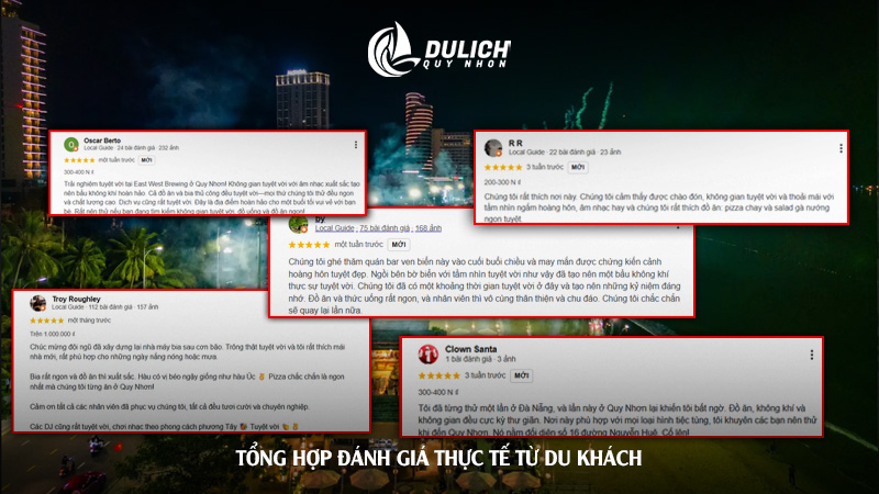 Tổng hợp đánh giá thực tế từ du khách
