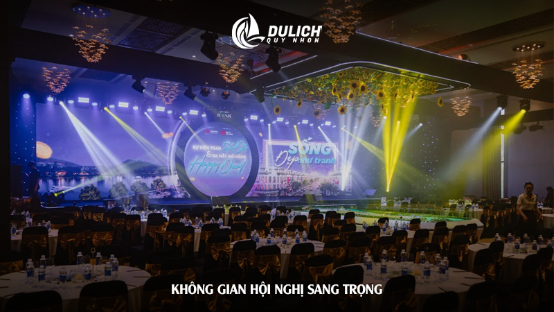 Không gian hội nghị sang trọng