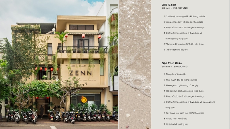Không gian sang trọng tại Zenn Wellness