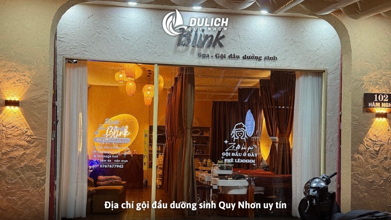 Địa chỉ gội đầu dưỡng sinh Quy Nhơn uy tín