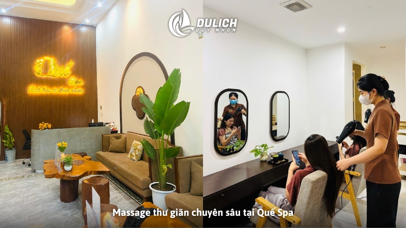 Massage thư giãn chuyên sâu tại Quế Spa