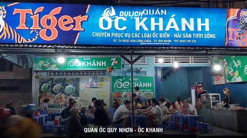 Quán ốc Quy Nhơn - Ốc Khanh 