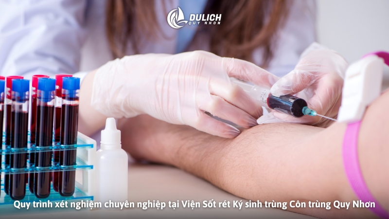 Quy trình xét nghiệm chuyên nghiệp tại Viện Sốt rét Ký sinh trùng Côn trùng Quy Nhơn