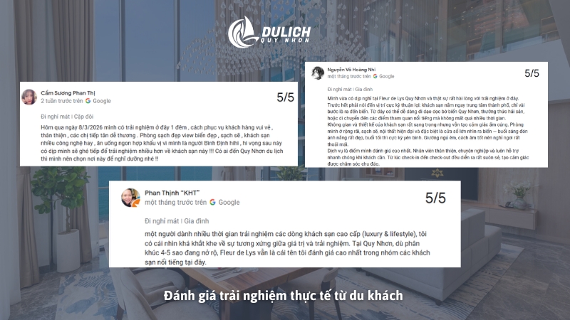 Đánh giá trải nghiệm thực tế từ du khách 