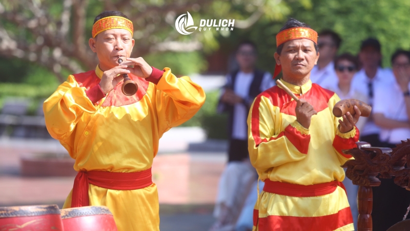 Màn trình diễn nhạc võ đầy hào khí