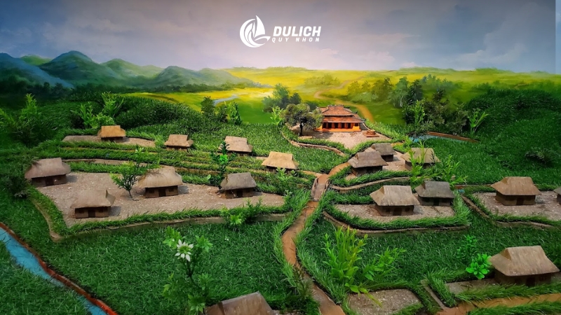 Điện thờ Tây Sơn Tam Kiệt uy nghiêm