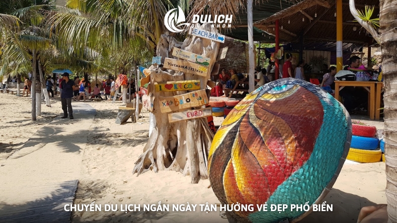Chuyến du lịch ngắn ngày tận hưởng vẻ đẹp phố biển