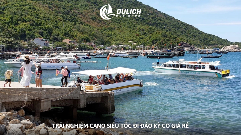 Trải nghiệm cano siêu tốc đi đảo Kỳ Co giá rẻ